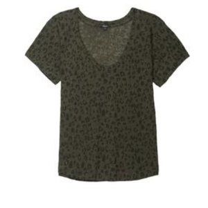 Rails Lina Olive Cheetah T-Shirt